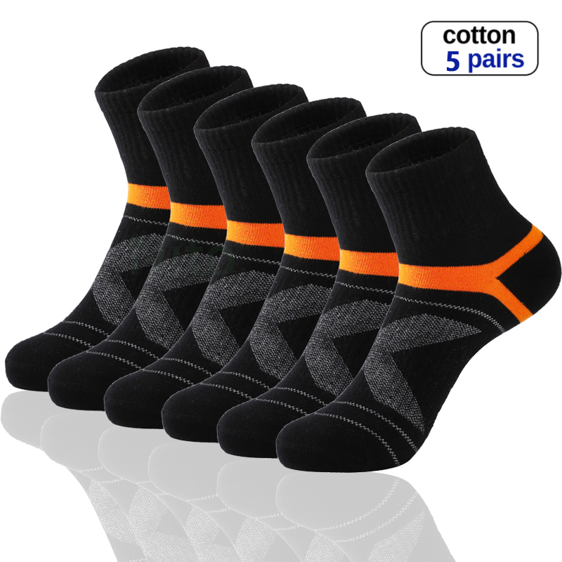 Socks Ankle Men - High Quality 5 Pairs Lot Men
