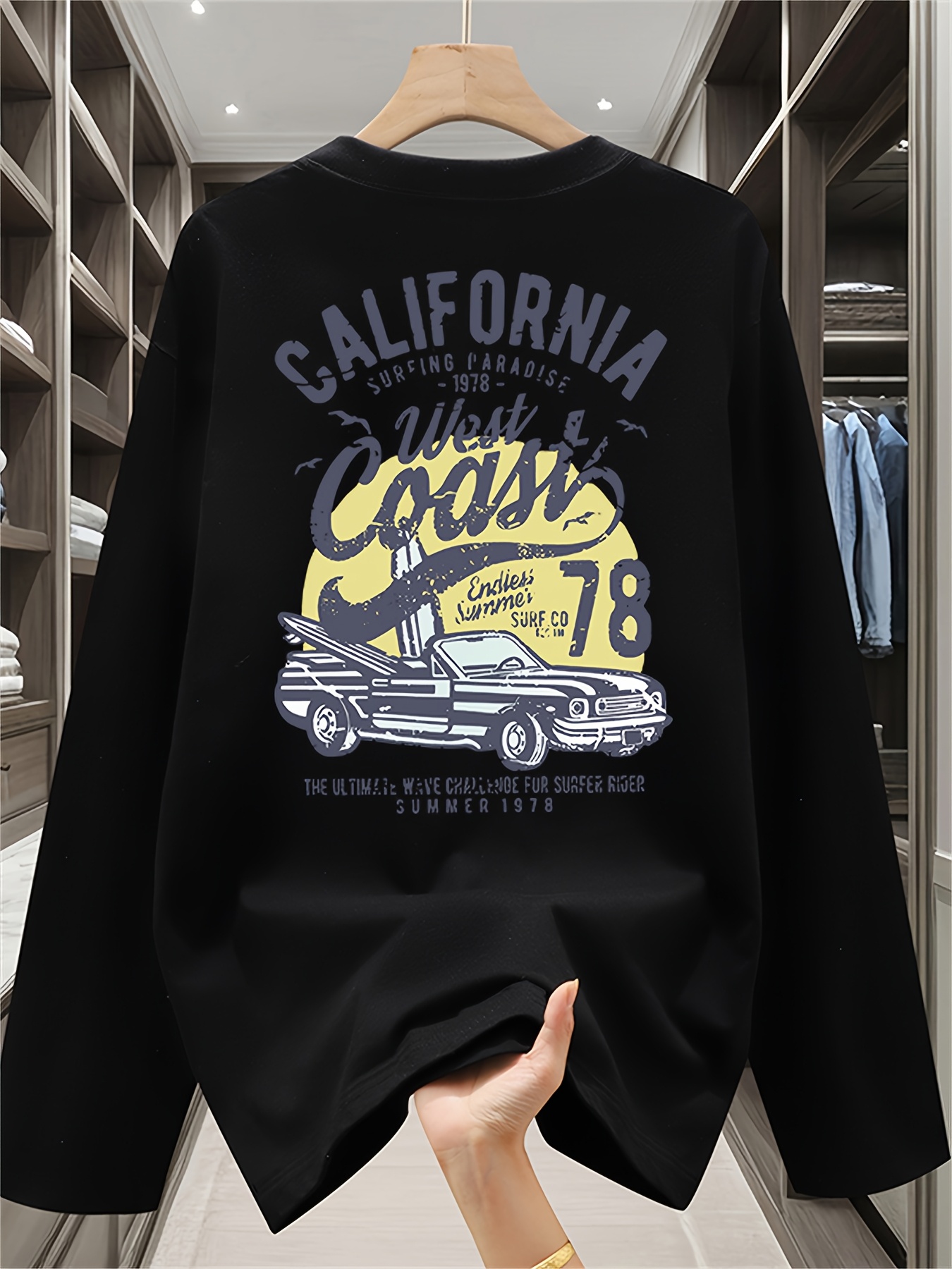 Mens Fashion Summer - 100 Cotton Autumn Long Sleeve T