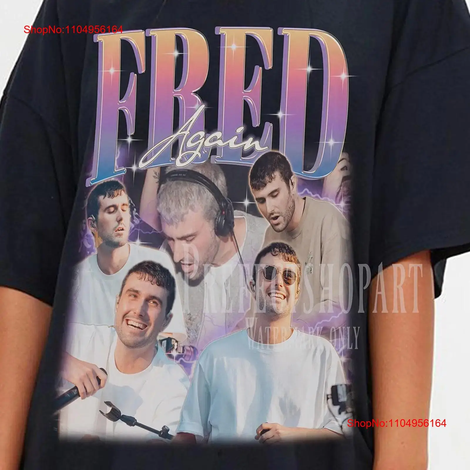 Poster Men Fashion - Fred Again T Shirt Merch Vintage