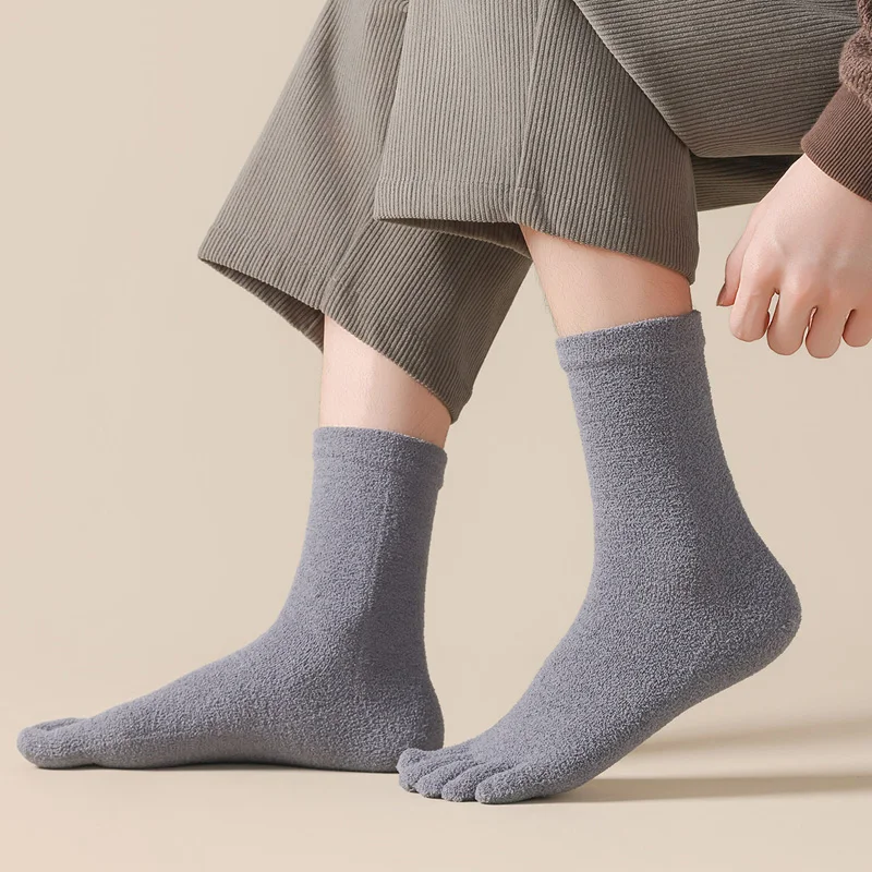 6/12 Pairs Thick Thermal Split - đánh giá và giá Socks Ankle Men