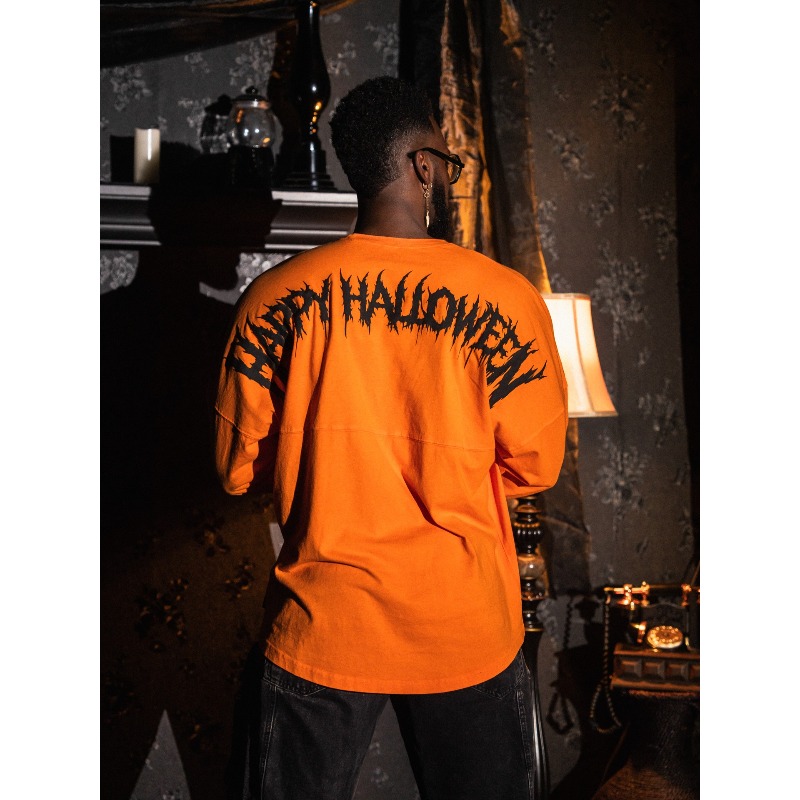 Halloween Pumpkin Ghost Face L - đánh giá và giá Men'S Fashion T Shirts