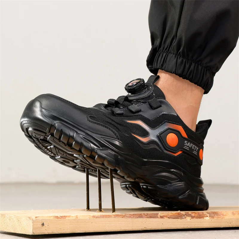Men  Steel Toe Work Shoes Fash - đánh giá và giá Mens Fashion Trainers