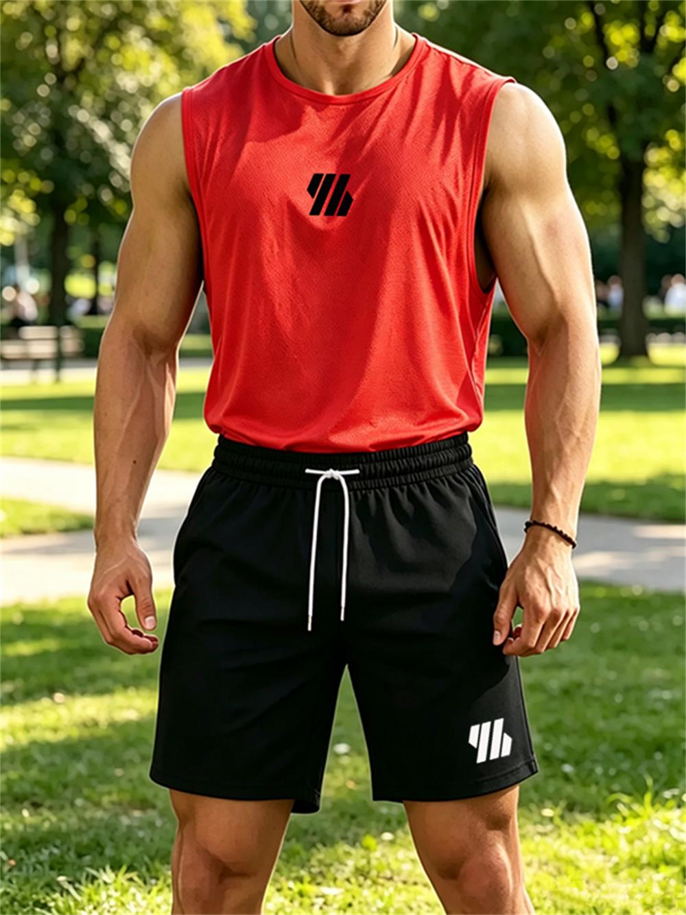 2026 new Men's Brand Vest Two- - đánh giá và giá Mens Fashion Summer
