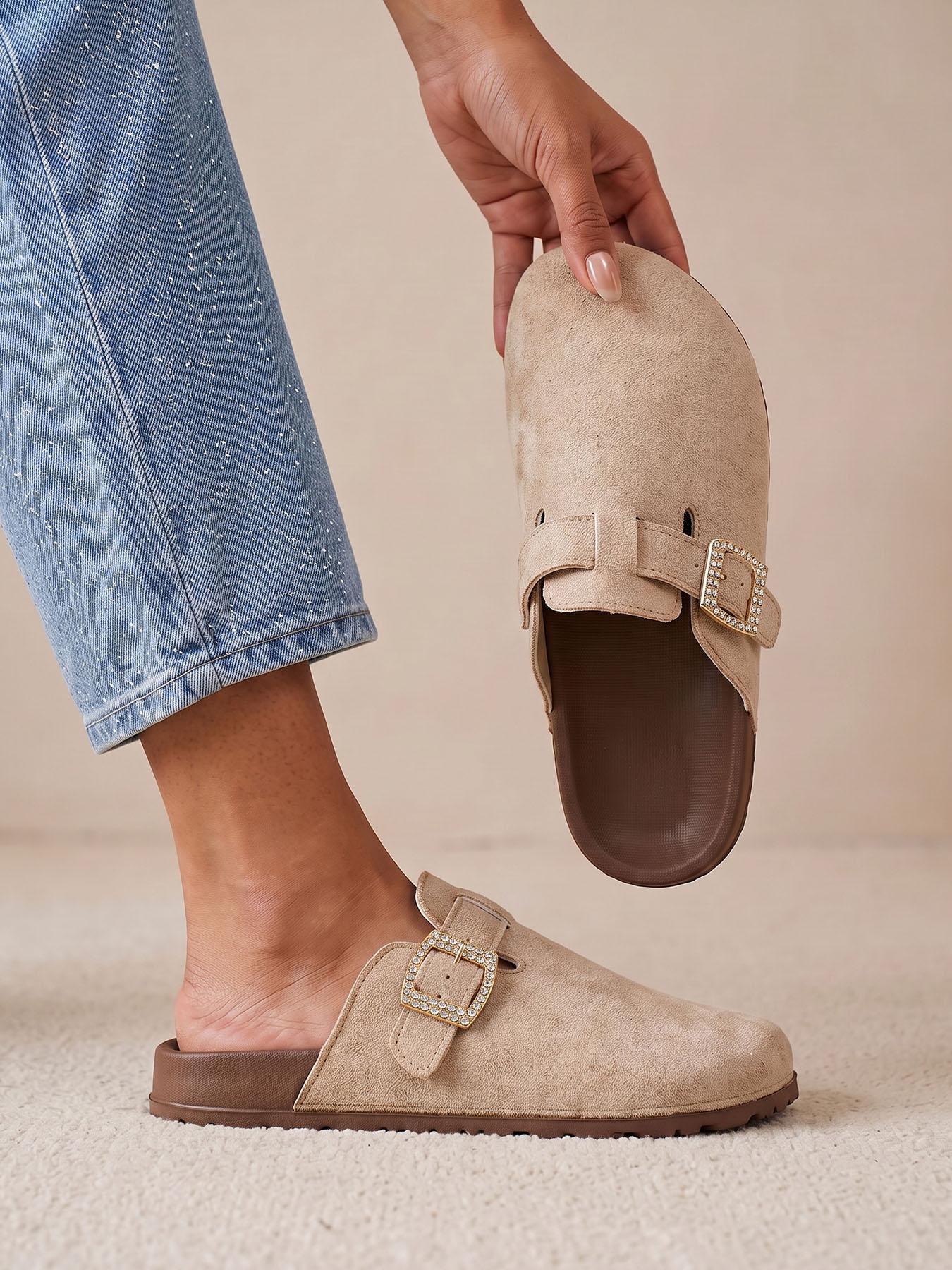 Plus Size Men Clogs Suede Mule - đánh giá và giá Men'S Fashion News