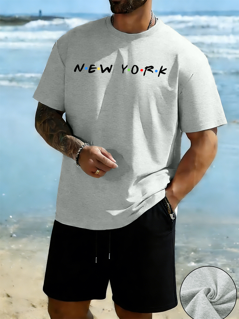 New York Letter Creative Print - đánh giá và giá Men'S Fashion New York