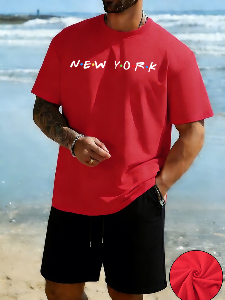New York Letter Creative Print - đánh giá và giá Men'S Fashion New York