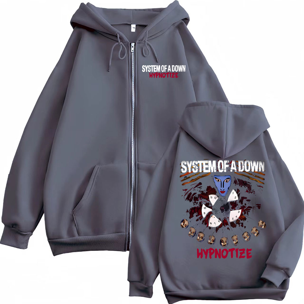 Rock Band System of A Down Hyp - đánh giá và giá Mens Fashion Zip Up Hoodies