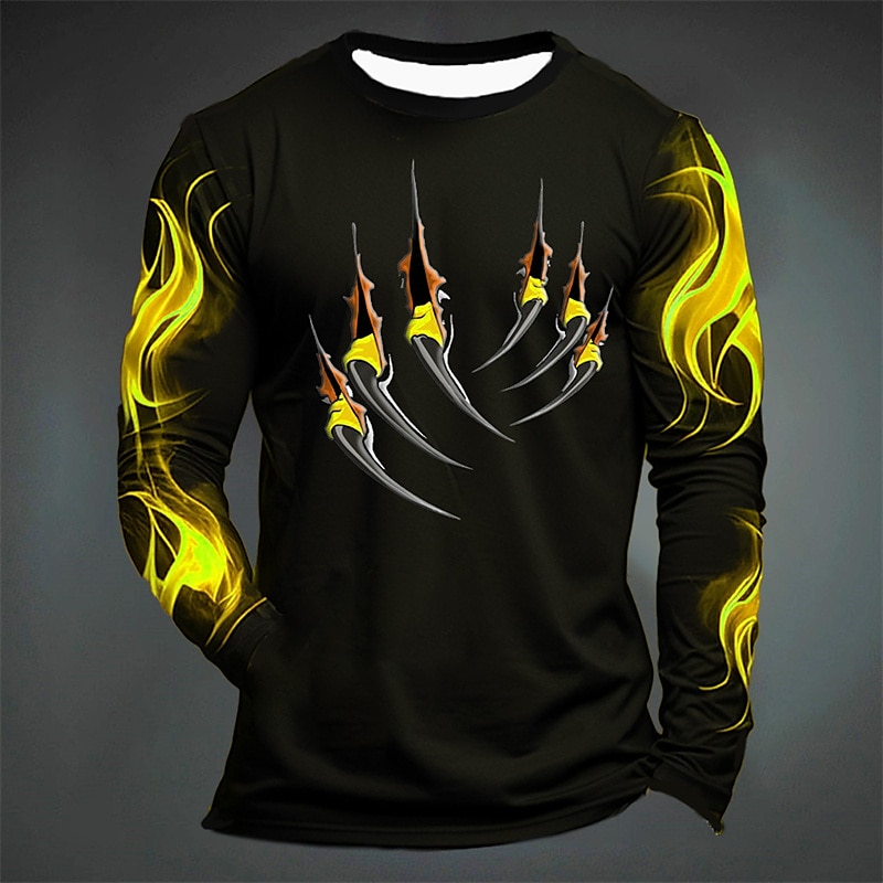 Funny Tiger Print T Shirt For  - đánh giá và giá Mens Fashion Clothes