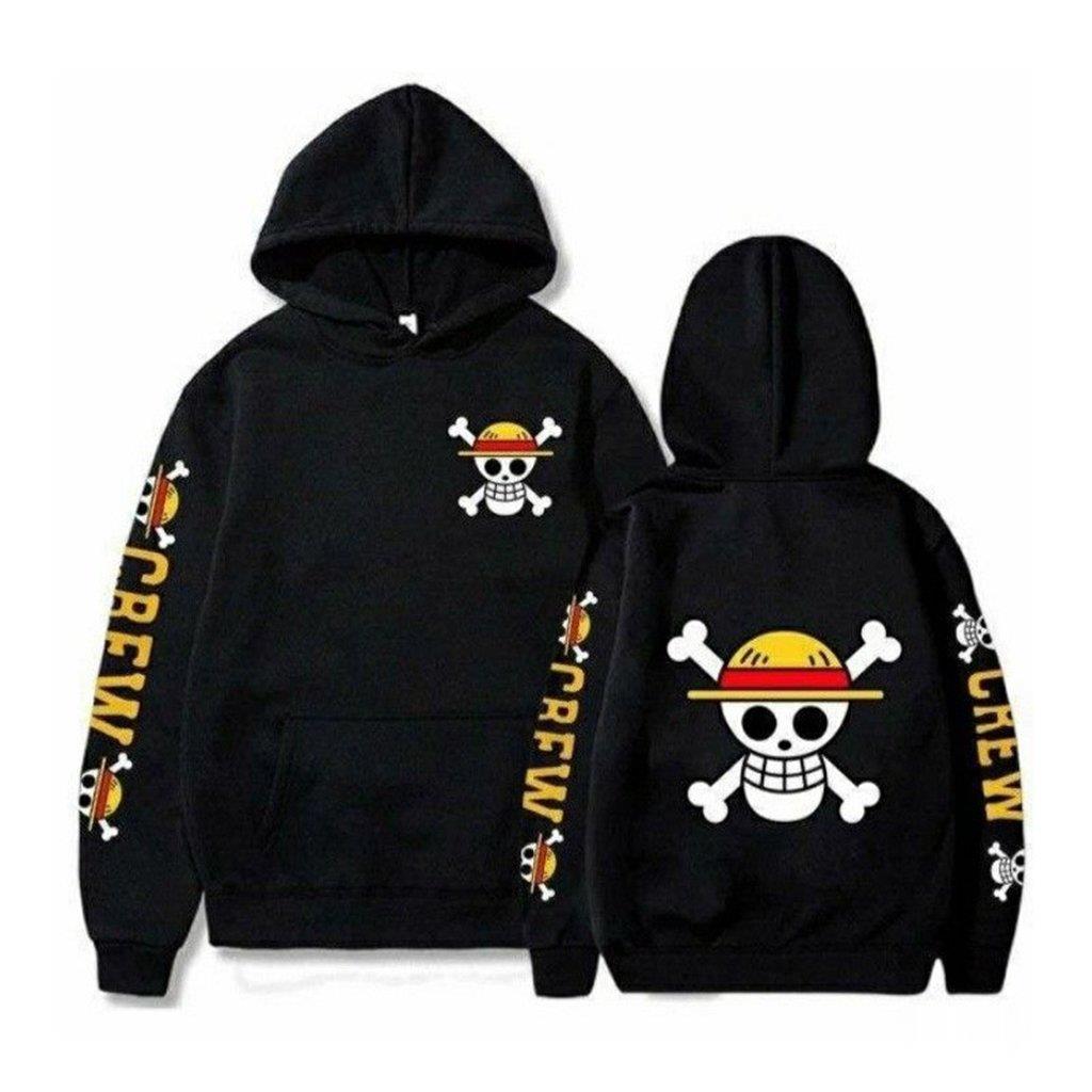 One Piece Skull Print Hoodie M - đánh giá và giá Men'S Fashion News