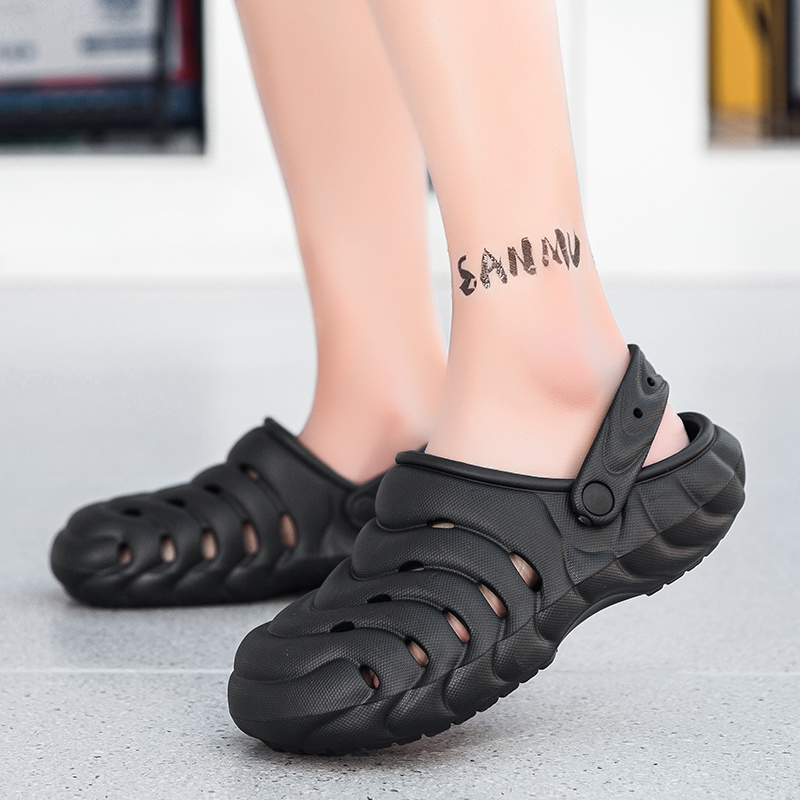 Summer Men's Hole Shoes Thick  - đánh giá và giá Men'S Fashion News
