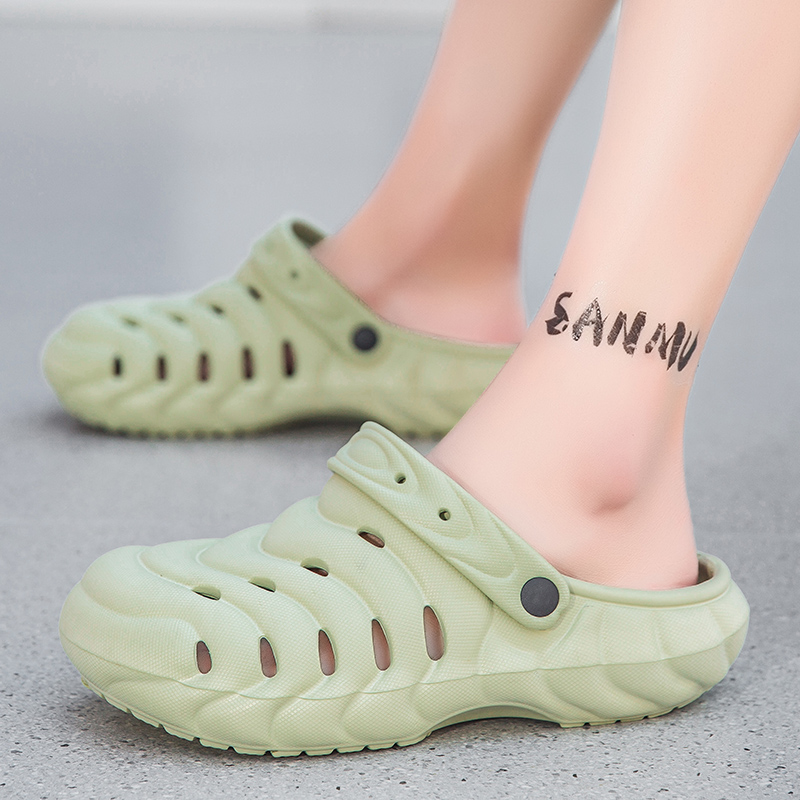 Summer Men's Hole Shoes Thick  - đánh giá và giá Men'S Fashion News