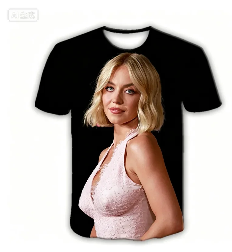 3D Printed Casual T-shirts 