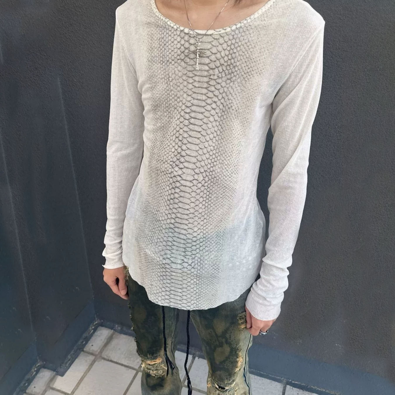 Autumn Retro Subculture Python - đánh giá và giá Mens Fashion Summer