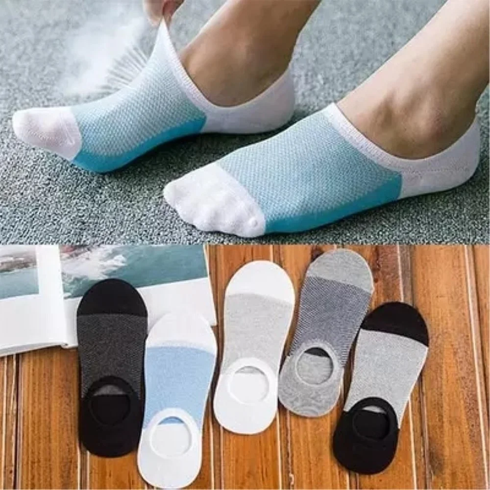 5 Cặp/lô Mùa Hè Lưới Tất Nam S - đánh giá và giá Socks Ankle Men